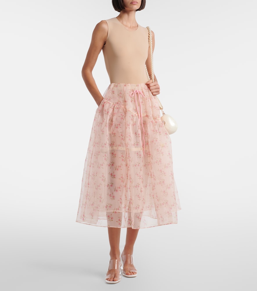  Simone Rocha Simone Rocha Midirock Aus Tüll 