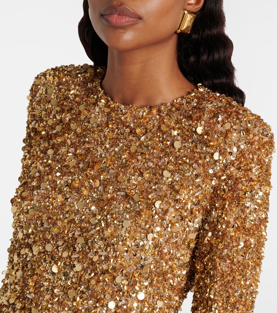  Rachel Gilbert Rachel Gilbert Verziertes Minikleid Phillipe 