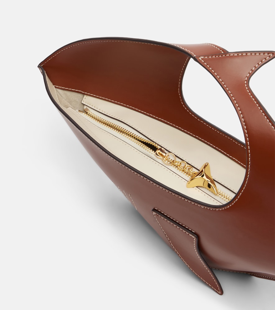  Staud Staud Shark Leather Top-handle Bag 