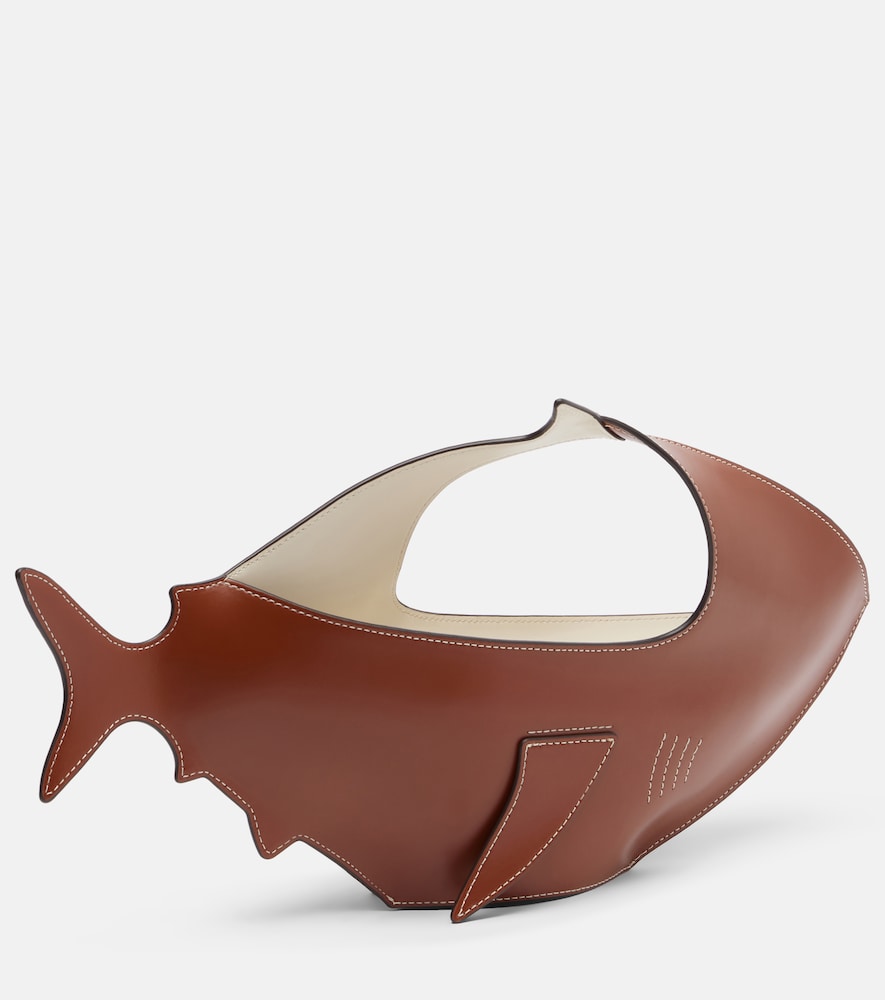  Staud Staud Shark Leather Top-handle Bag 