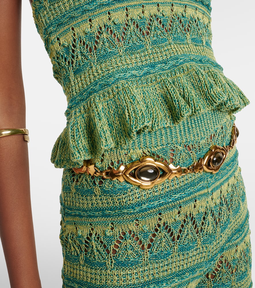  Etro Etro Top De Croché De Algodón 