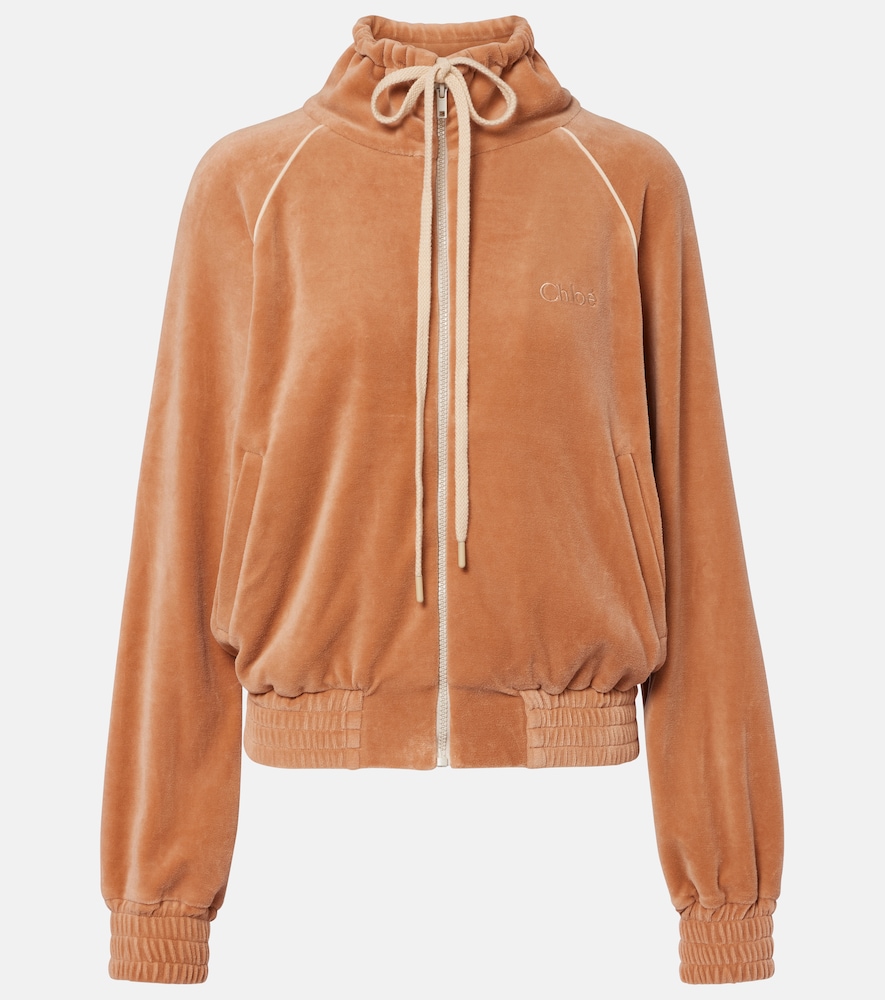 Chloé Jacke aus Velours