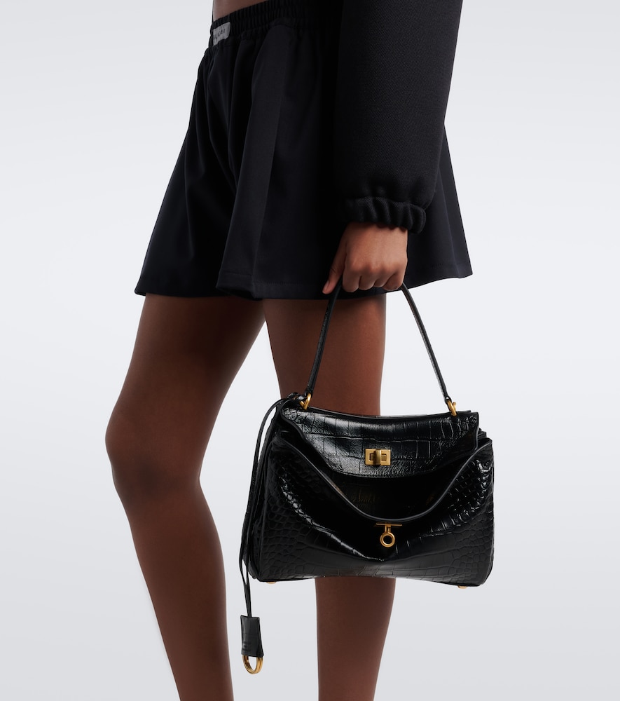 Rodeo Small Croc-Effect Tote Bag