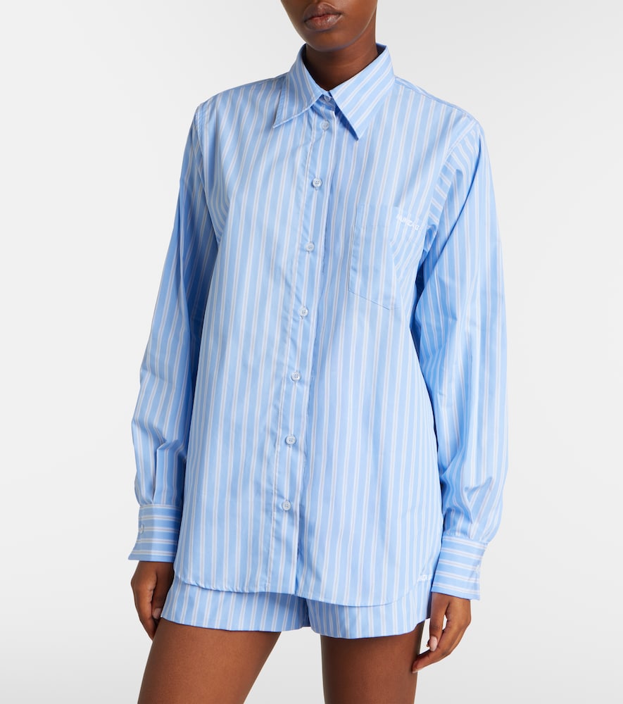 Striped Cotton Polin Shirt