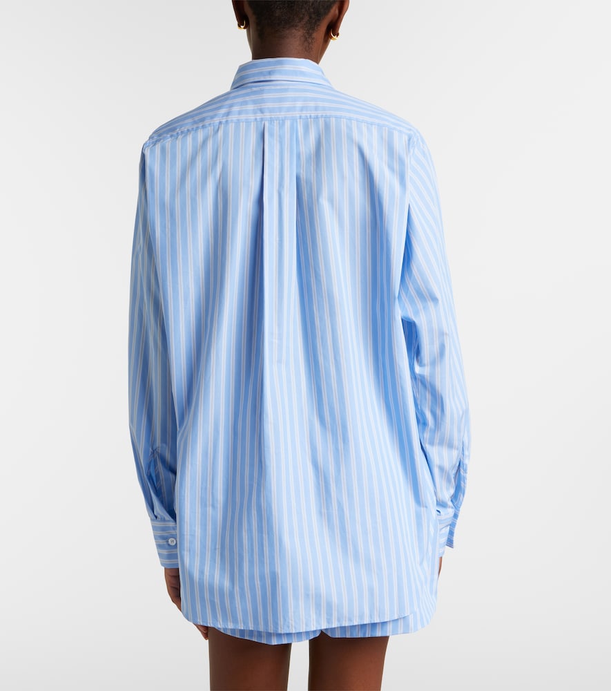 Striped Cotton Polin Shirt