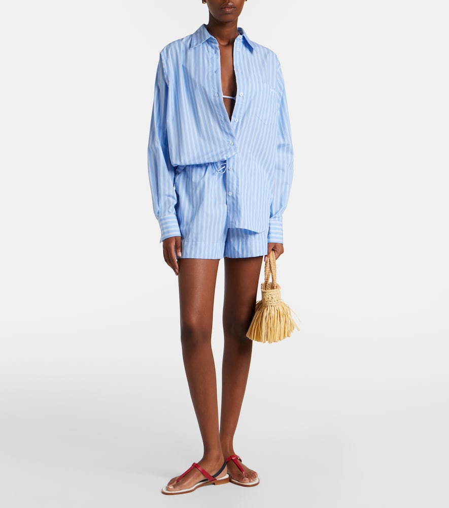 Striped Cotton Polin Shirt