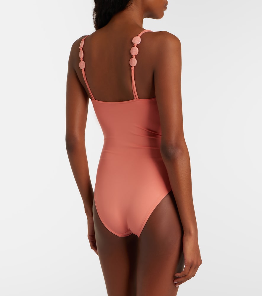  Eres Eres Lynda Beaded Swimsuit 