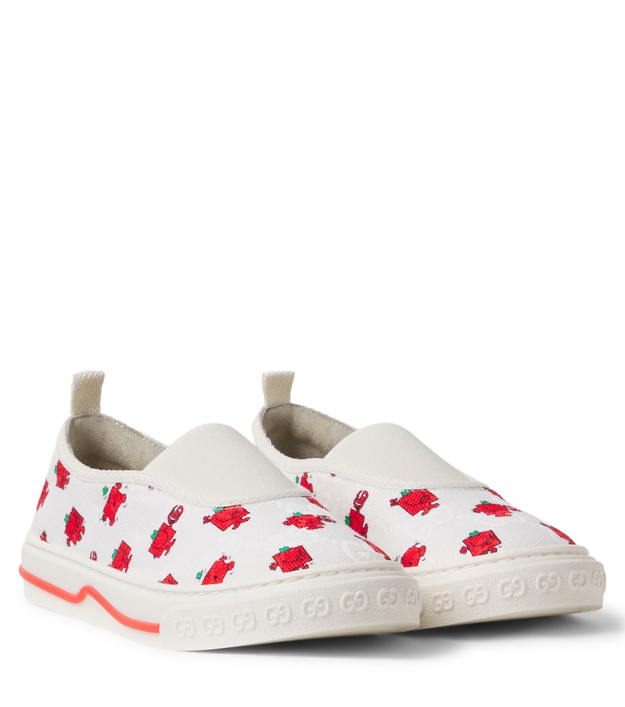Bedruckte Slip-Ons