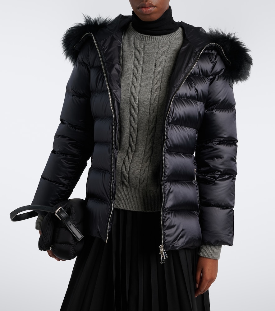 Cupidones Shearling-Trimmed Down Jacket