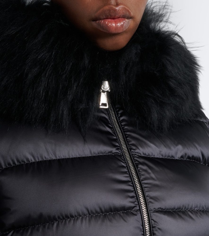 Cupidones Shearling-Trimmed Down Jacket