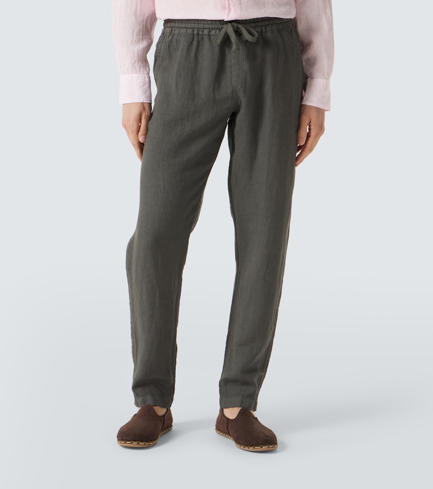  Fedeli Fedeli Gerade Hose Aus Leinen 
