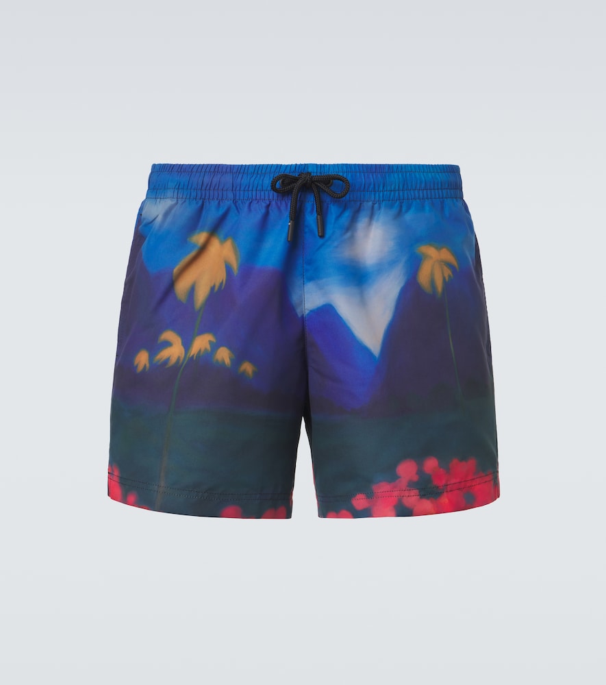 Commas Men's Multicoloured Printed Swim Trunks UK Size 38 - Mytheresa