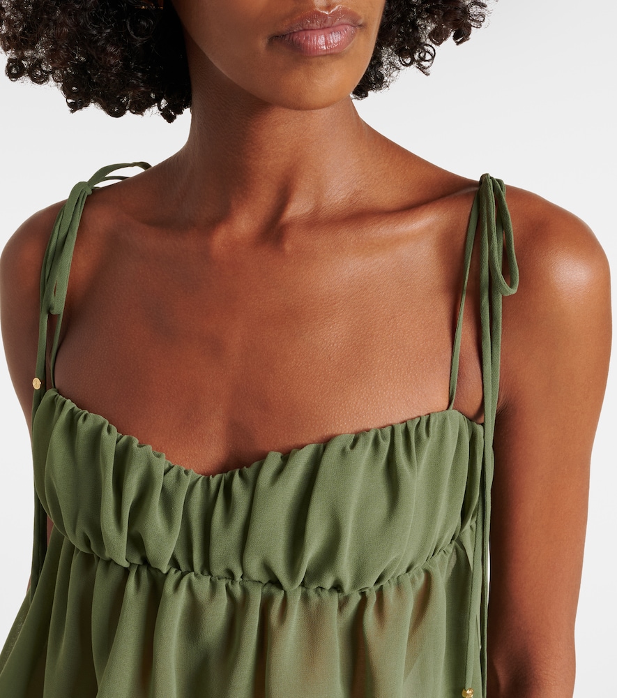 Bananhot Adelina asymmetric ruched top | Thumbnail 2