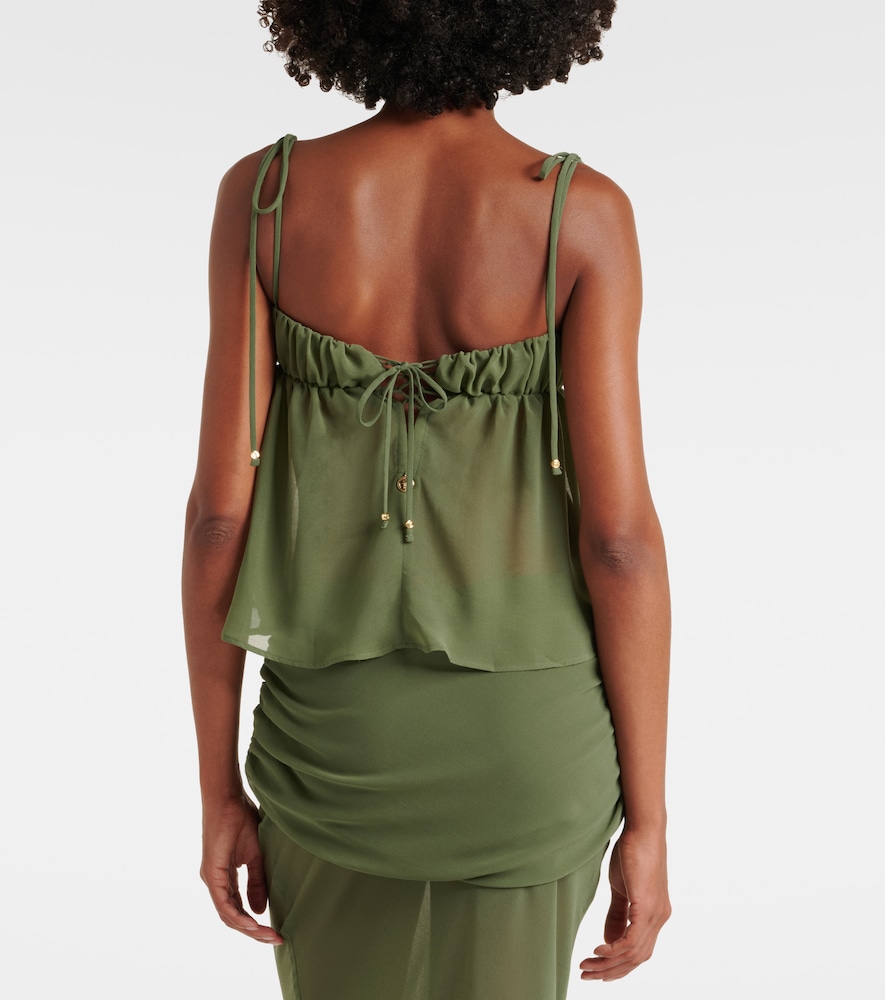 Bananhot Adelina asymmetric ruched top | Thumbnail 5