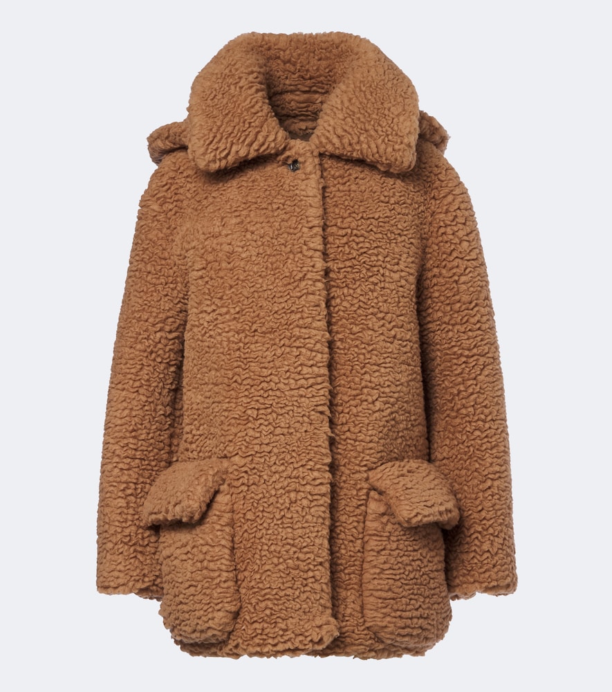 And Silk Teddy Coat