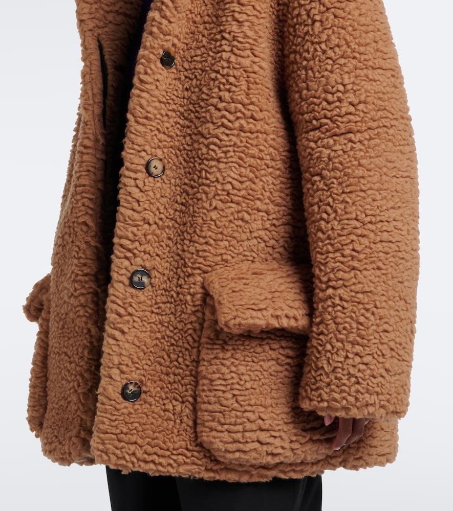 And Silk Teddy Coat