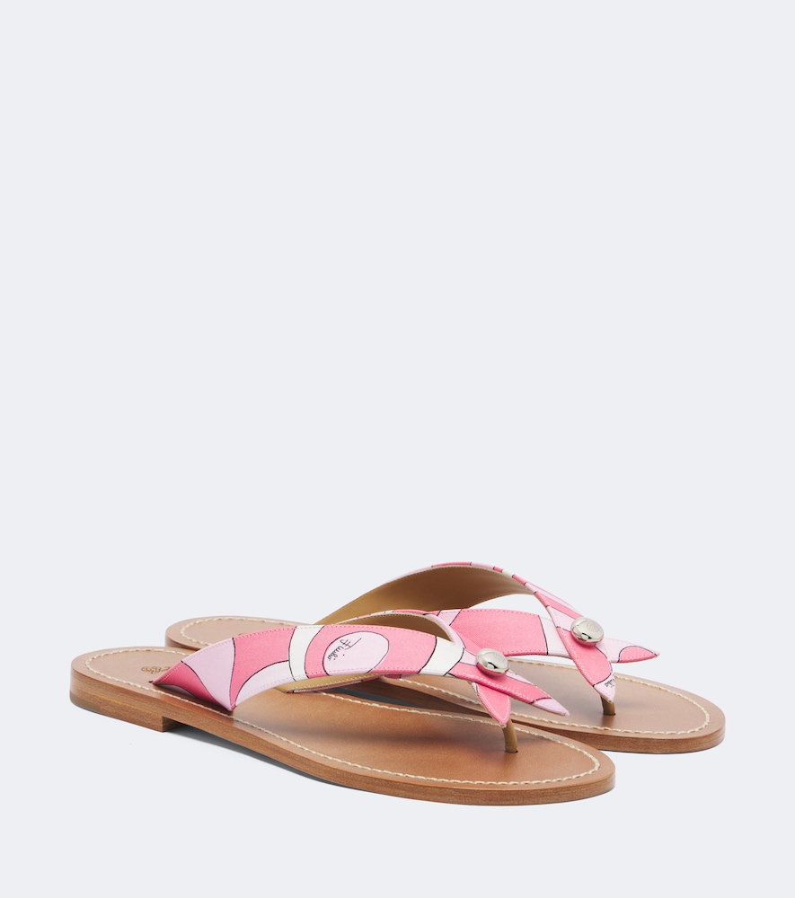 Pucci Marmo Thong Sandals