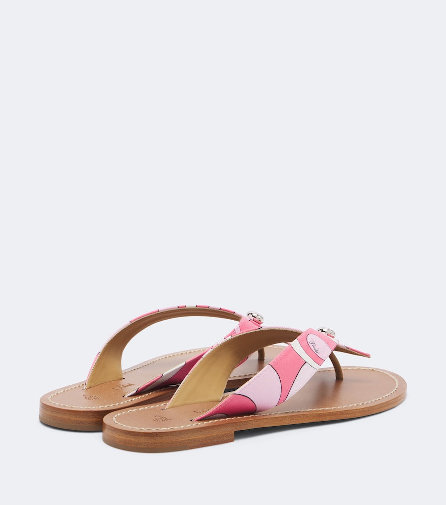 Pucci Marmo Thong Sandals