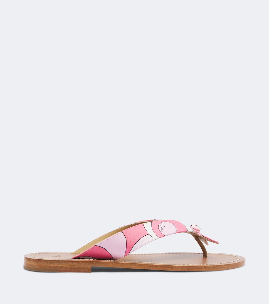 Pucci Marmo Thong Sandals