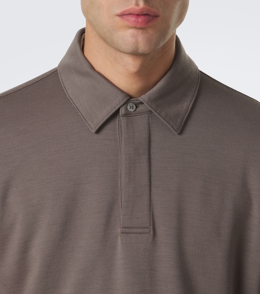 Ben Wool Jersey Polo Shirt