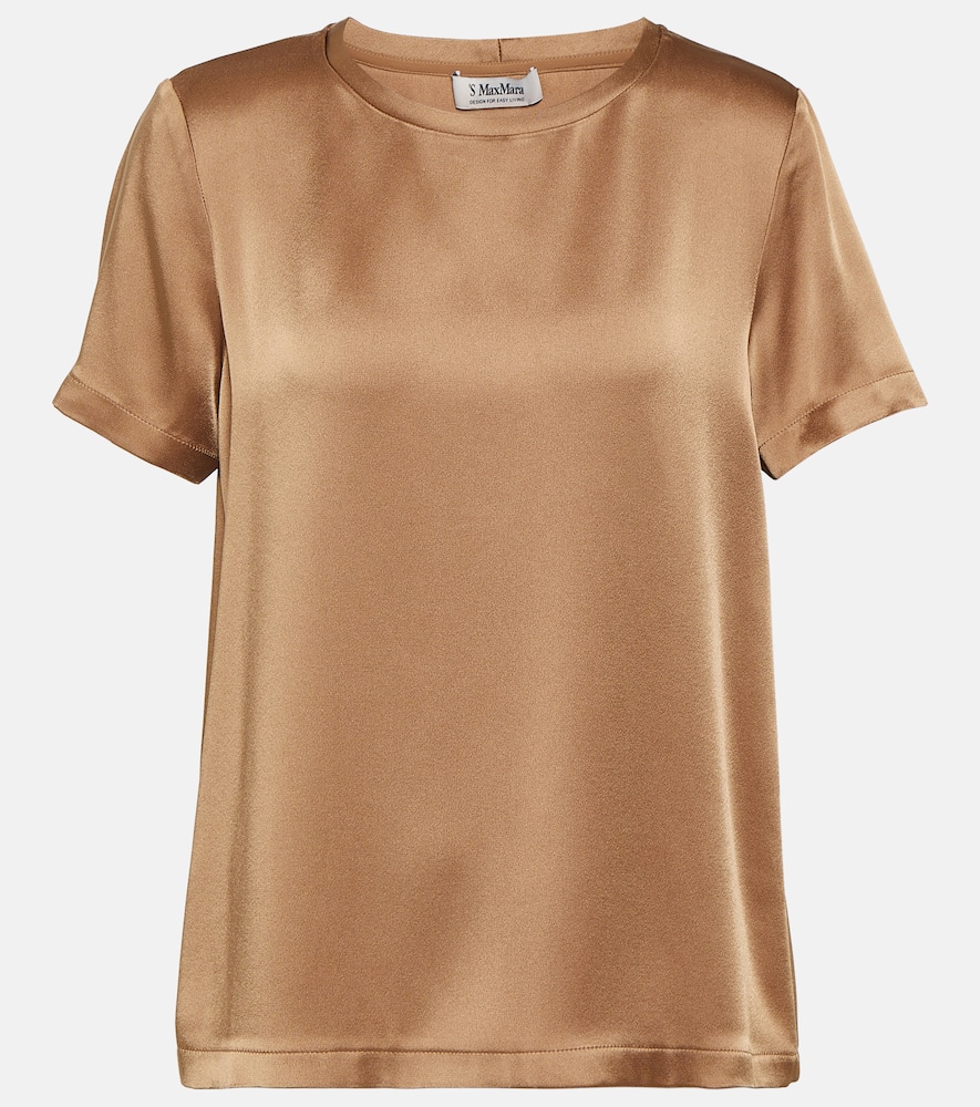 S Max Mara Rebecca T-shirt In 010camel | ModeSens