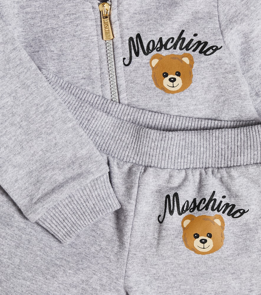 MOSCHINO BABY TEDDY BEAR FLEECE TRACKSUIT
