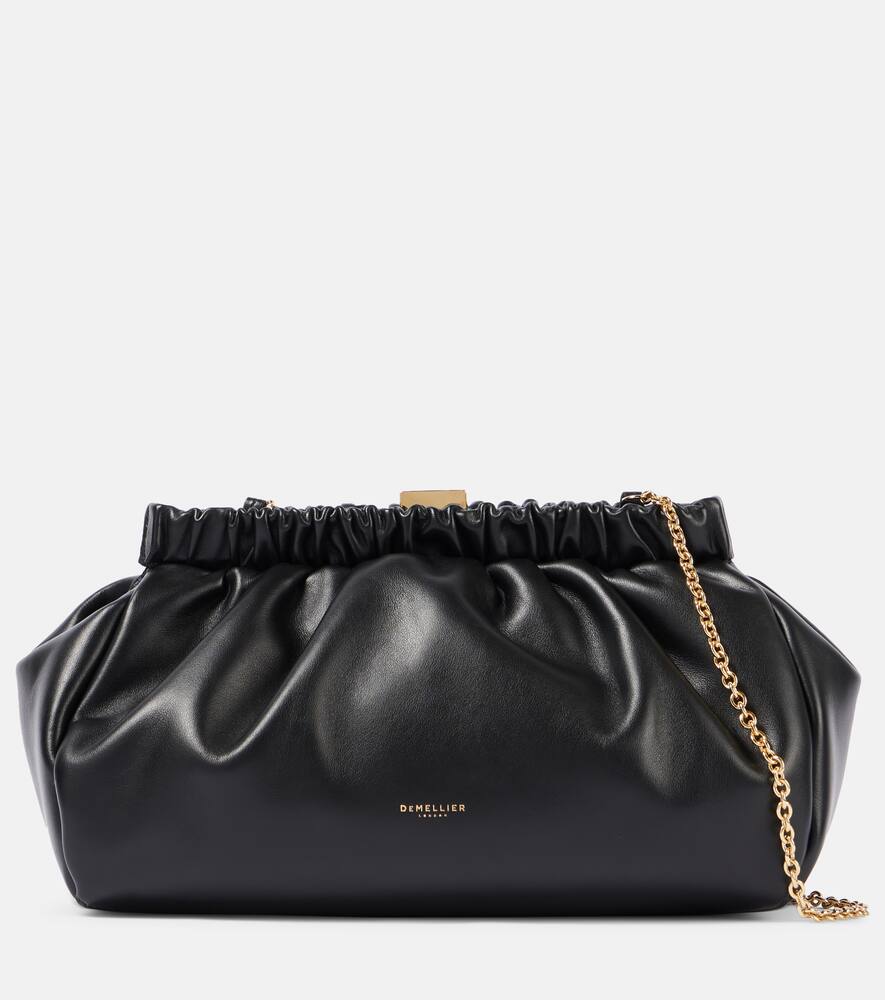DeMellier Miami leather clutch