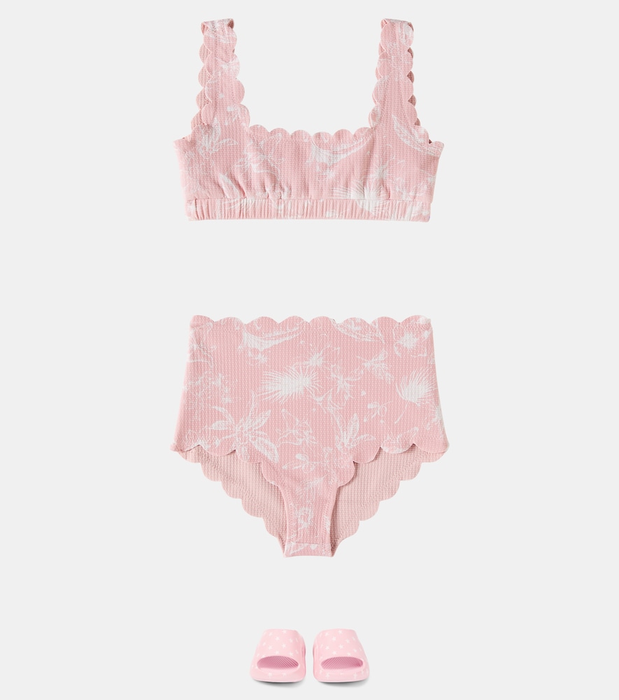  Marysia Bumby Marysia Bumby Bedrucktes Bikini-oberteil Palm springs 