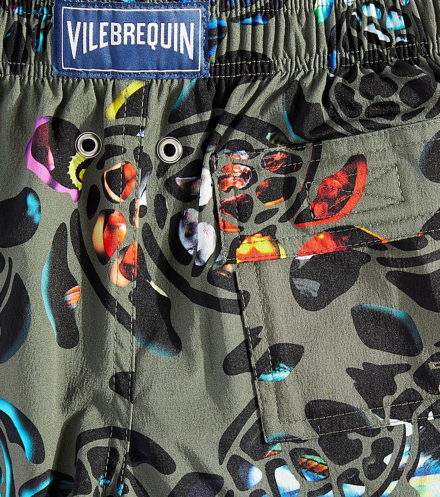 Vilebrequin Moorise Printed Swim Trunks In Multicoloured