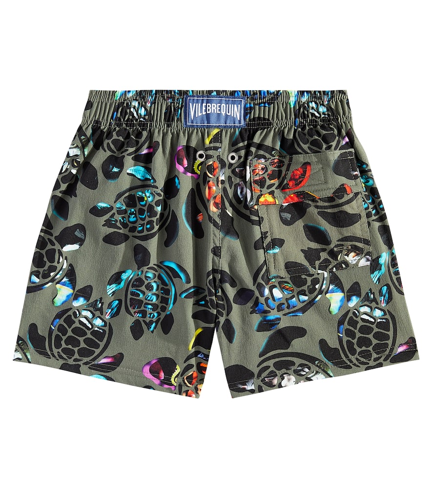 Vilebrequin Moorise Printed Swim Trunks In Multicoloured