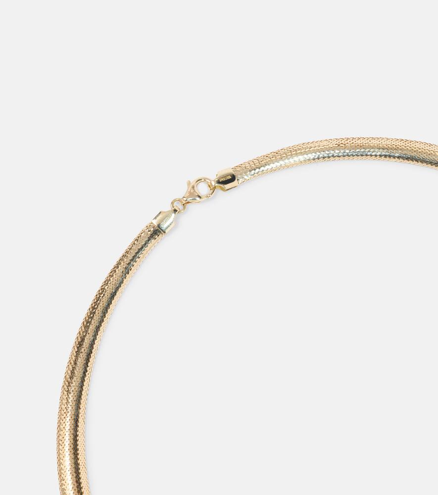 Stone And Strand Woven In Gold 10kt Gold Necklace In Gold