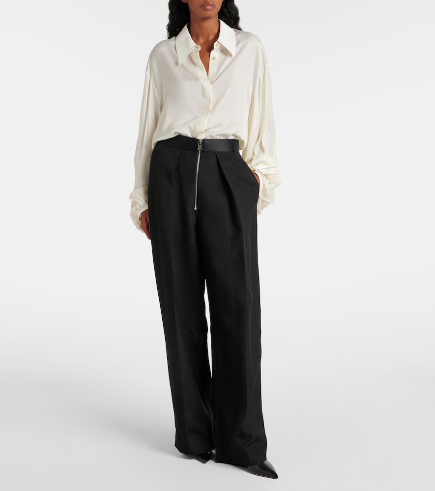 Khaite Bam chiffon shirt