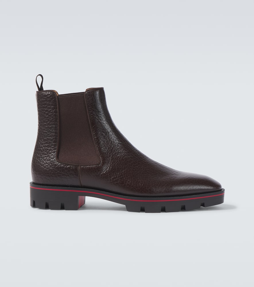 Alpinosol leather Chelsea boots