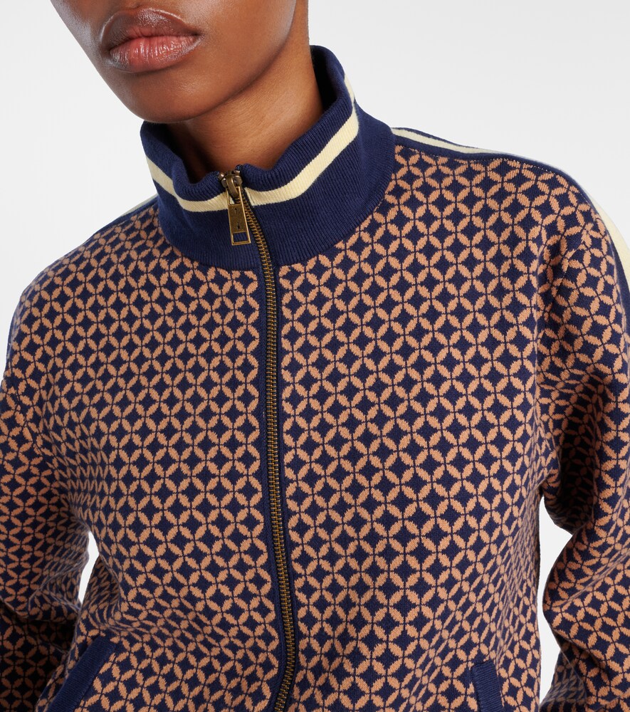  The Upside The Upside Crossroad Cotton-blend Bomber Jacket 