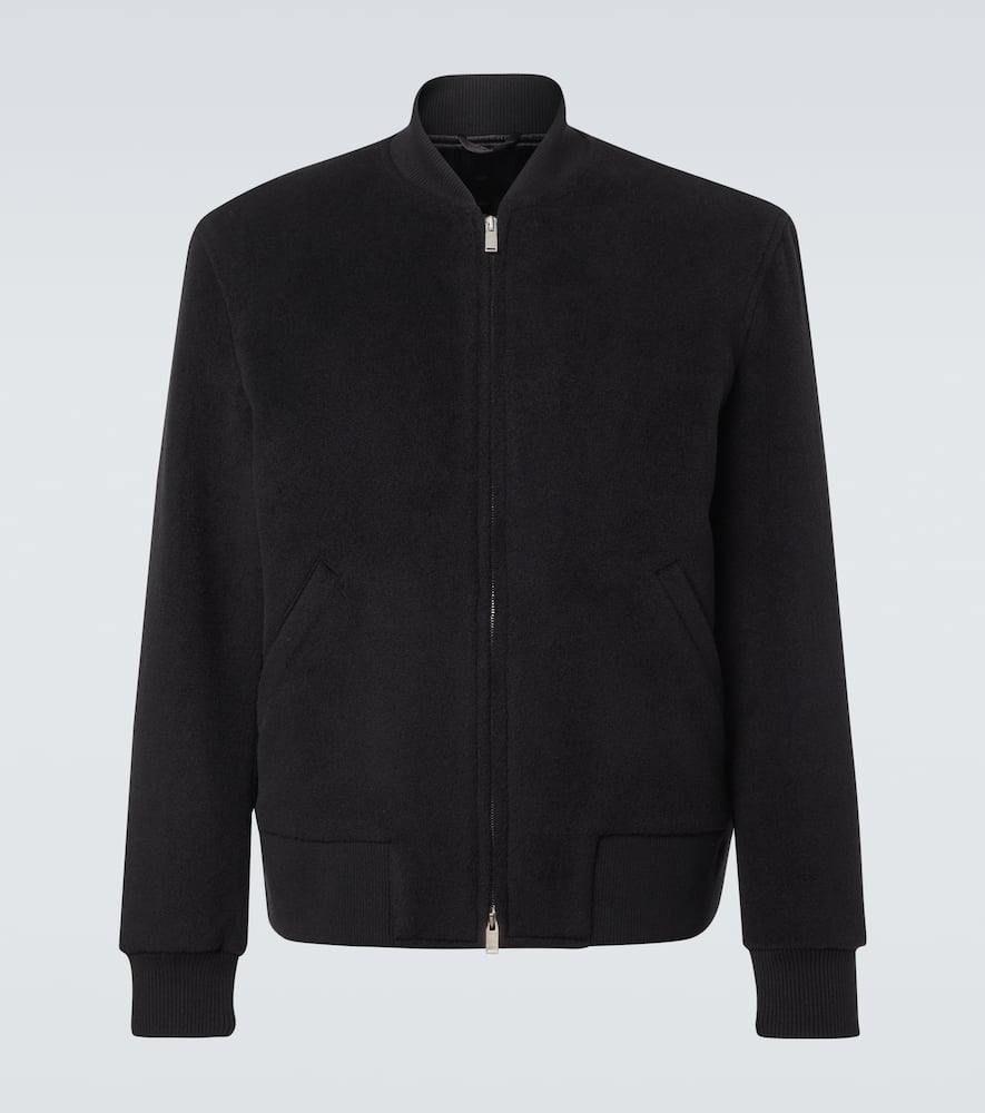 Virgin wool bomber