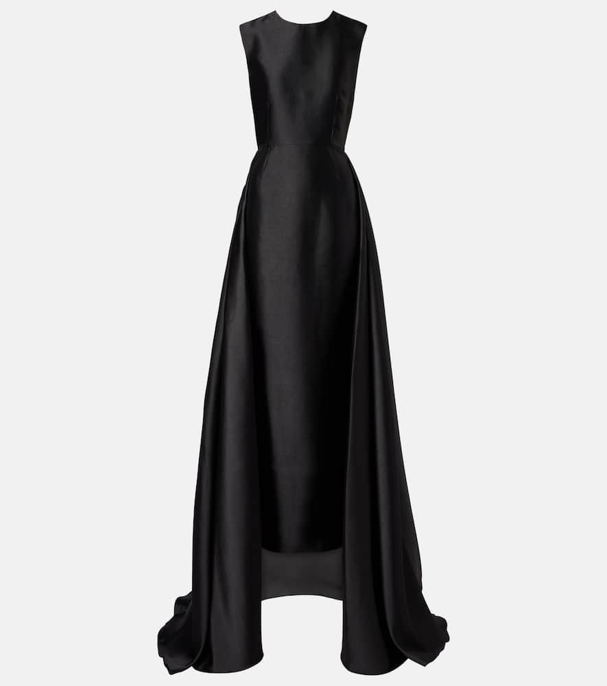 Larsen satin gown