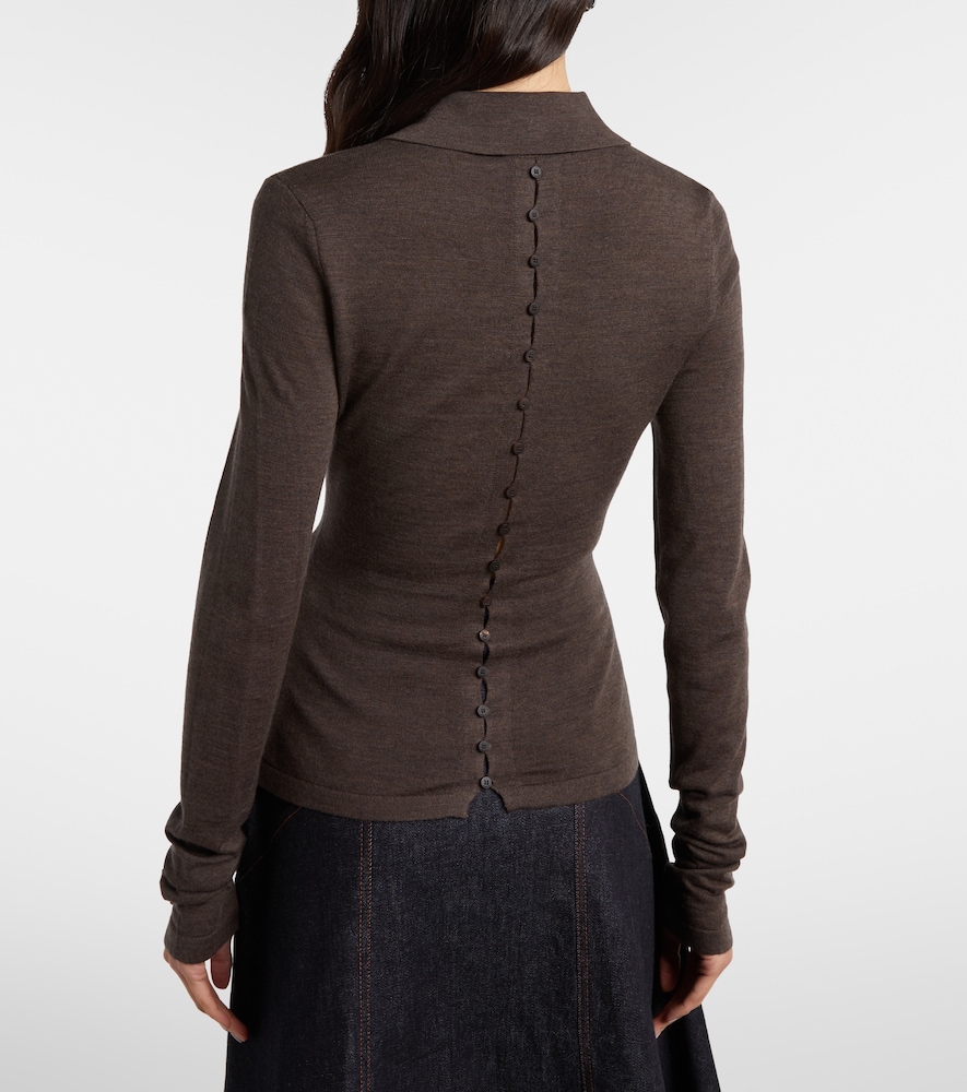  Jacquemus Jacquemus Polohemd Aus Wolle 