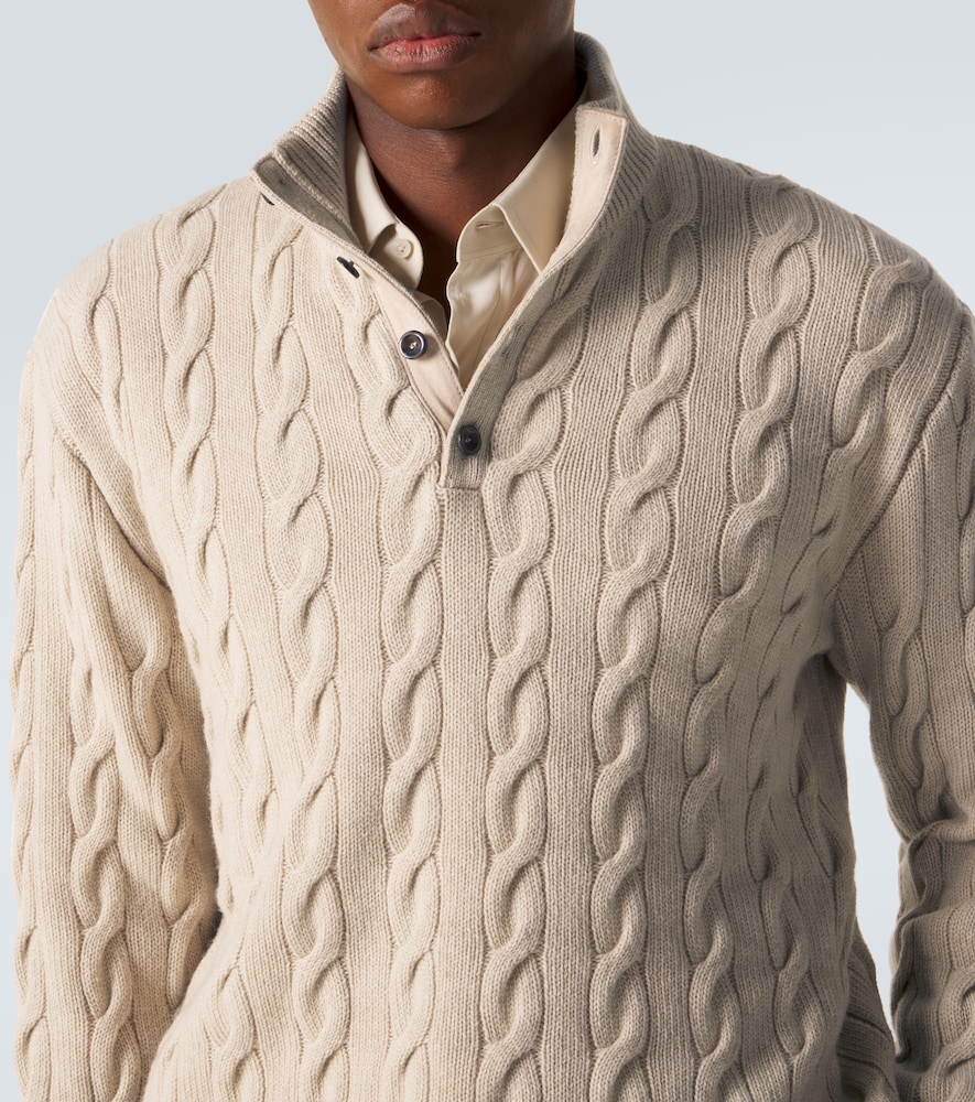  Ralph Lauren Purple Label Ralph Lauren Purple Label Pullover Aus Kaschmir 