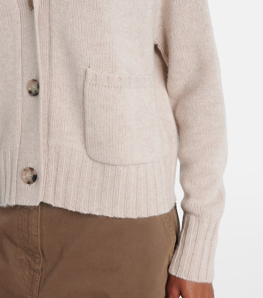 Jardin Des Orangers Wool And Cashmere Cardigan In Neutral