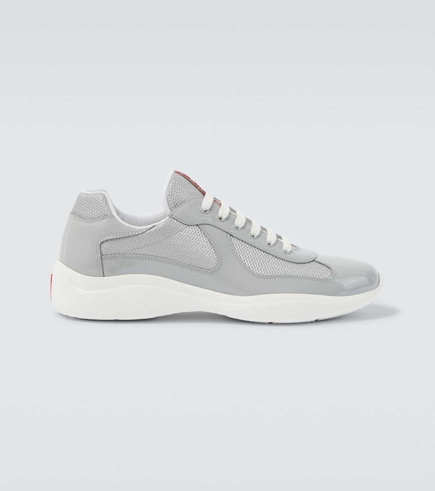 Prada American's Cup patent leather sneakers