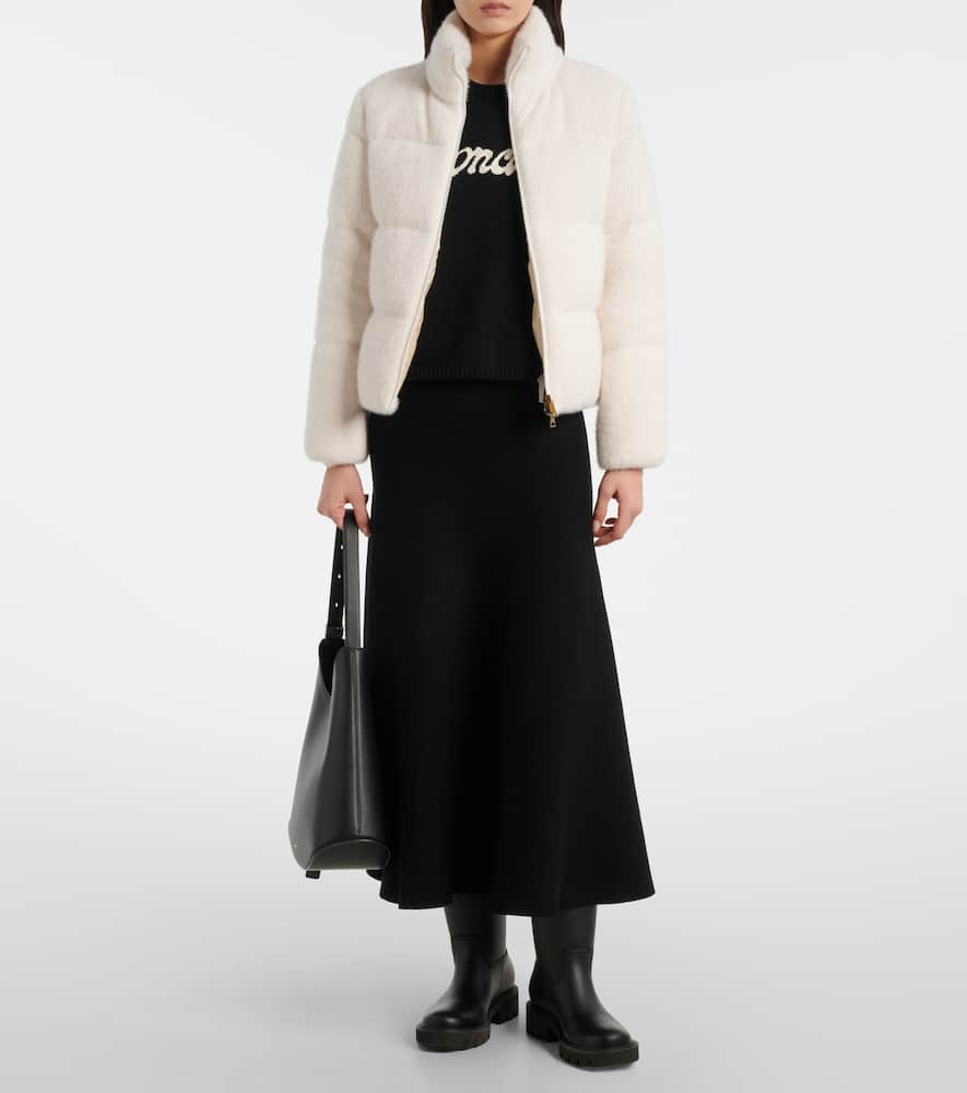 Moncler Mornas Down Jacket In White