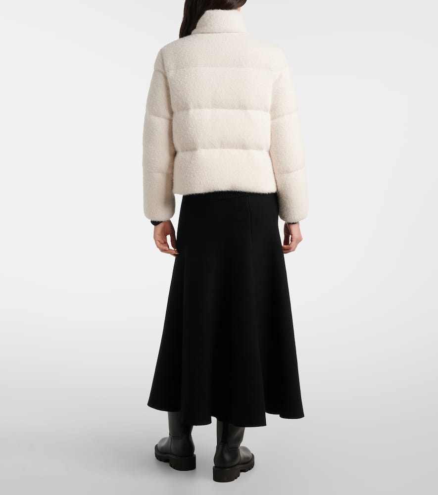 Moncler Mornas Down Jacket In White