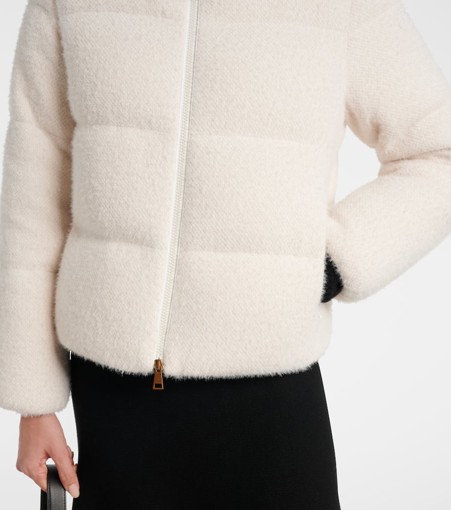 Moncler Mornas Down Jacket In White