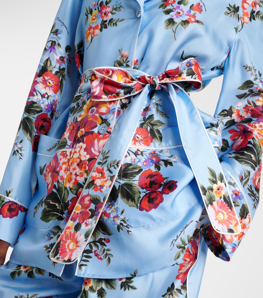  Dolce&gabbana Dolce&gabbana Bluse Aus Seide 