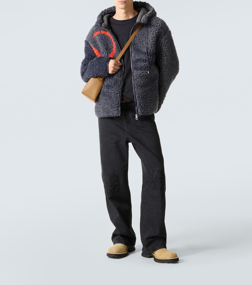 Anagram Fleece Jacquard Jacket