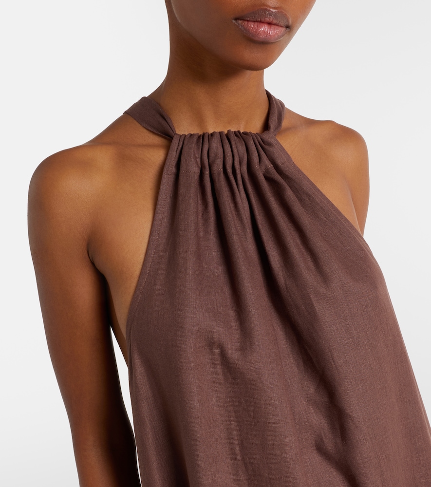  Asceno Asceno Linen Maxi Dress 