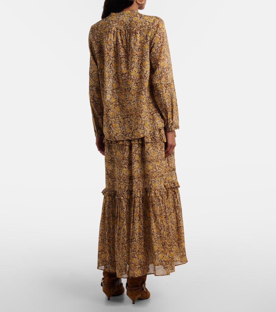  Marant Etoile Marant Etoile Maxirock Volumia Aus Baumwolle 