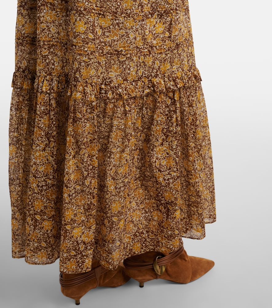  Marant Etoile Marant Etoile Maxirock Volumia Aus Baumwolle 