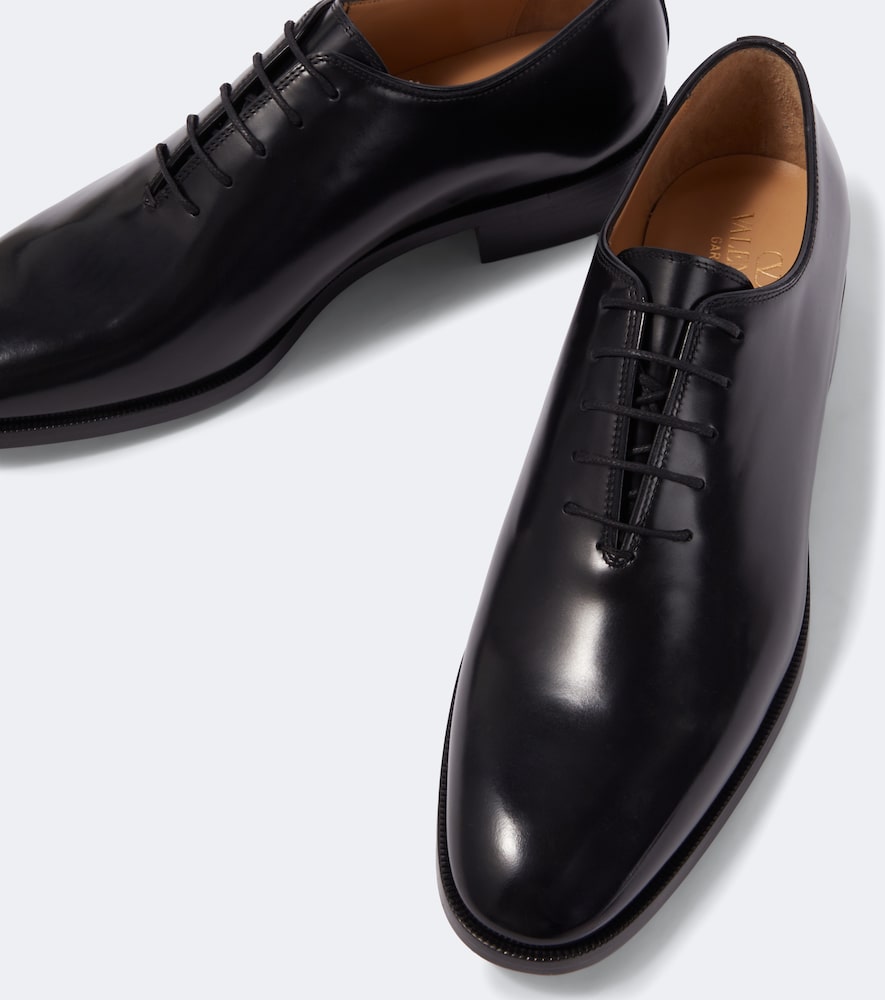  Valentino Garavani Valentino Garavani Schnürschuhe Vlogo Aus Leder 