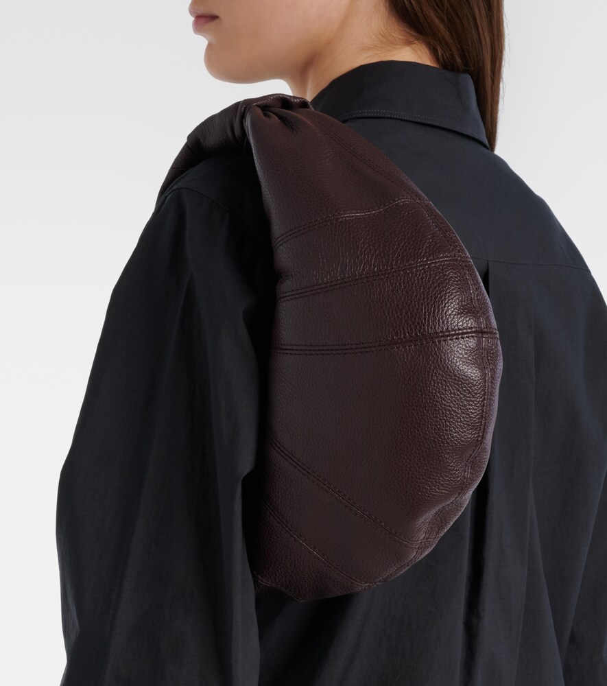 Lemaire Fortune Croissant Mini leather bag